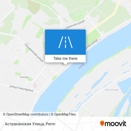 Астраханская Улица map