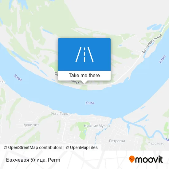 Бахчевая Улица map