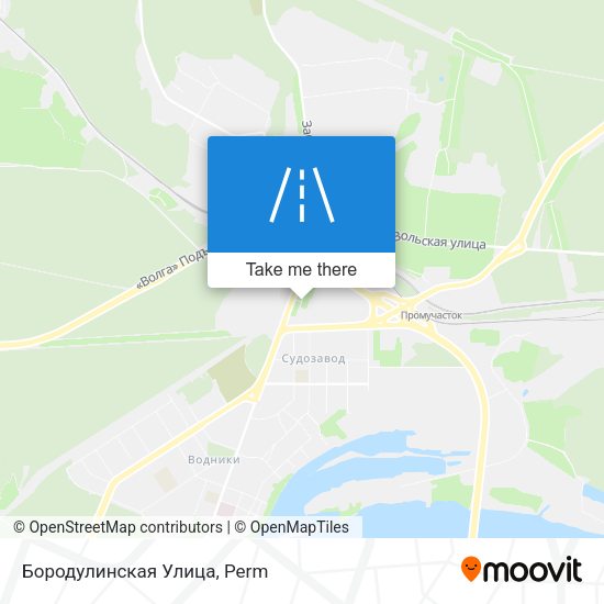 Бородулинская Улица map