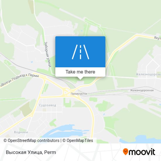 Высокая Улица map