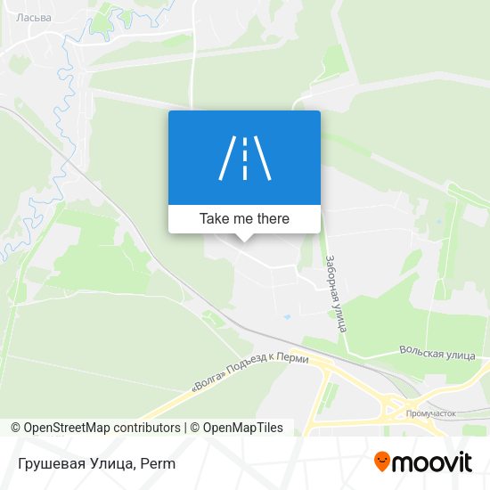 Грушевая Улица map