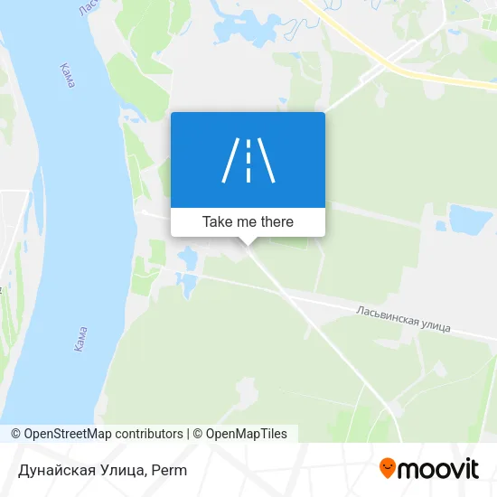 Дунайская Улица map