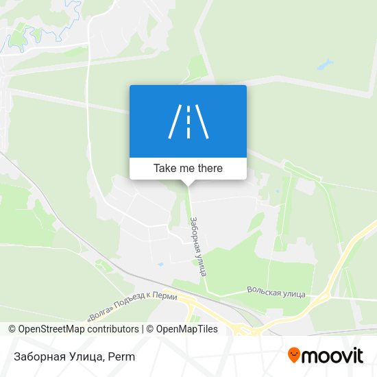 Заборная Улица map