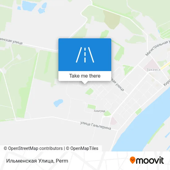 Ильменская Улица map
