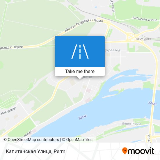 Капитанская Улица map