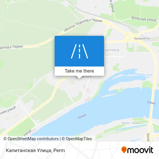 Капитанская Улица map