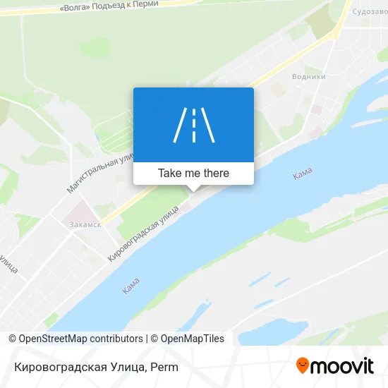 Кировоградская Улица map