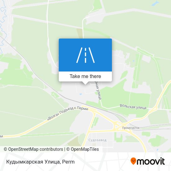 Кудымкарская Улица map