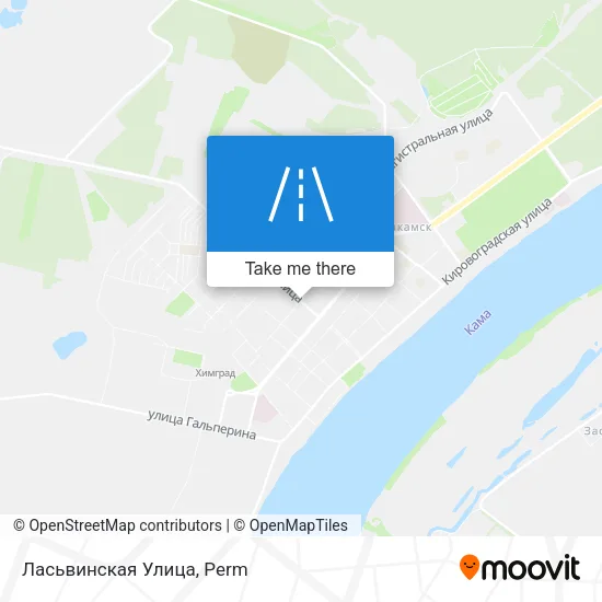 Ласьвинская Улица map
