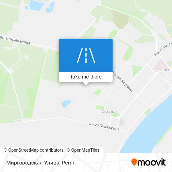 Миргородская Улица map