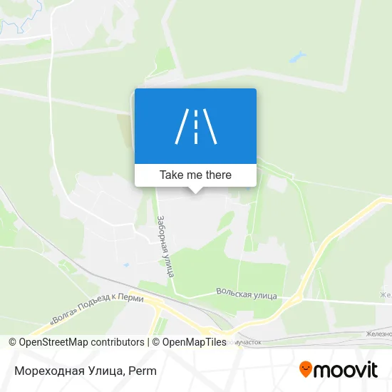 Мореходная Улица map