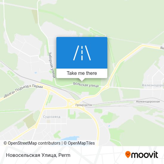 Новосельская Улица map