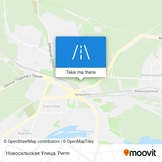 Новосельская Улица map