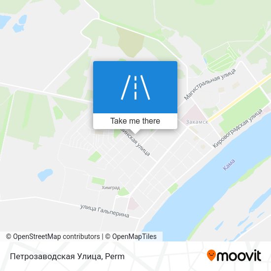 Петрозаводская Улица map