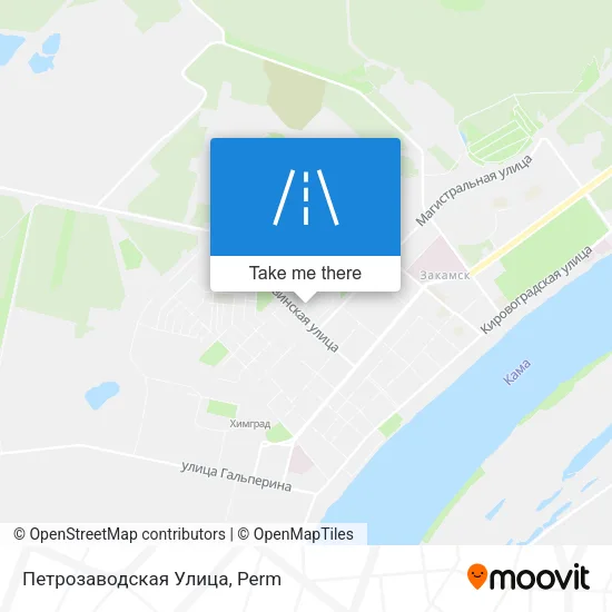 Петрозаводская Улица map