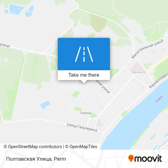 Полтавская Улица map