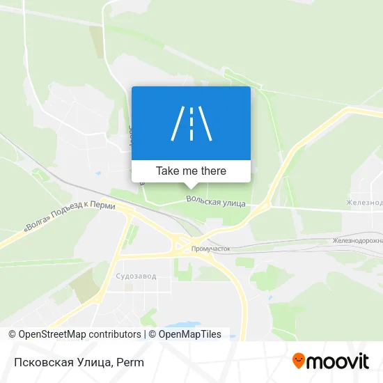 Псковская Улица map