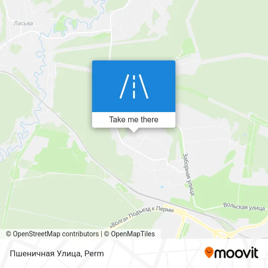 Пшеничная Улица map