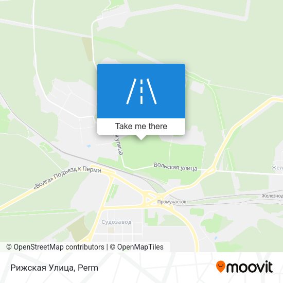 Рижская Улица map