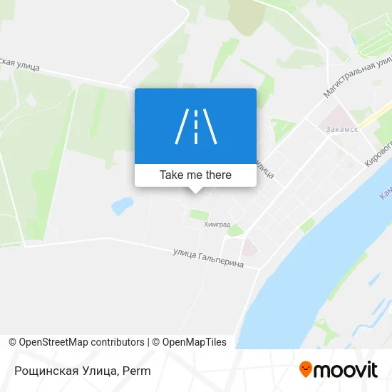 Рощинская Улица map