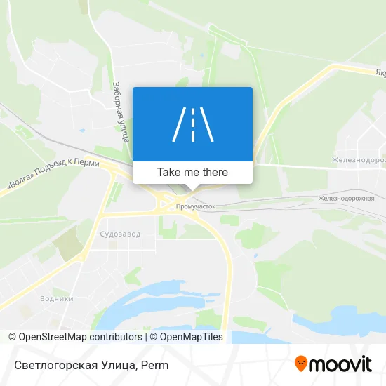 Светлогорская Улица map