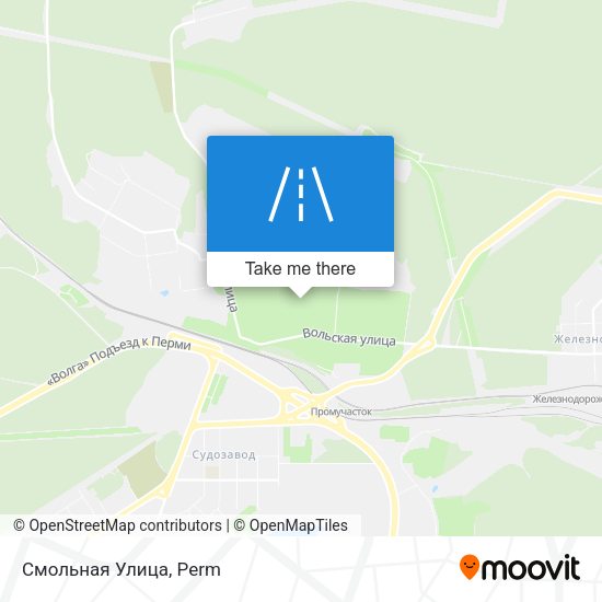 Смольная Улица map