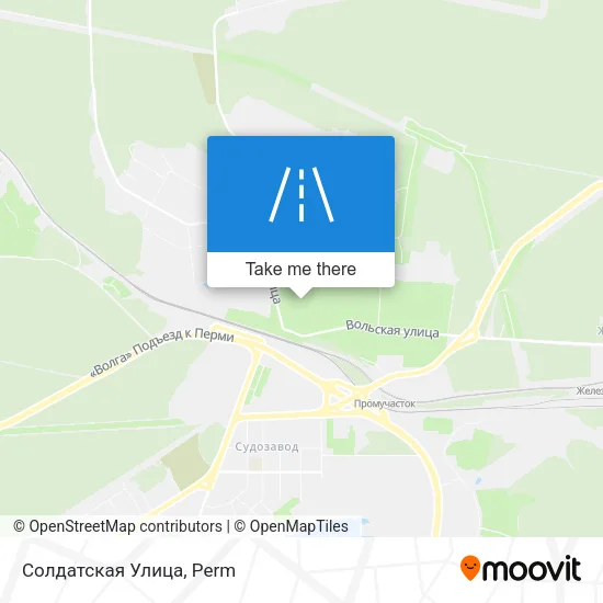 Солдатская Улица map