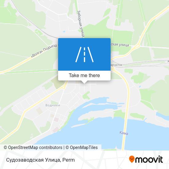 Судозаводская Улица map