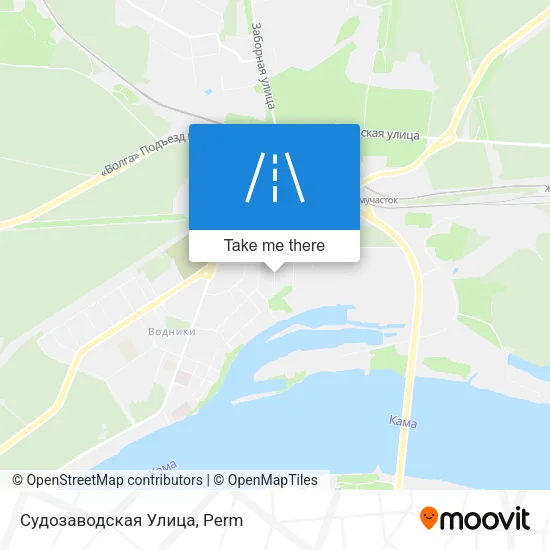 Судозаводская Улица map