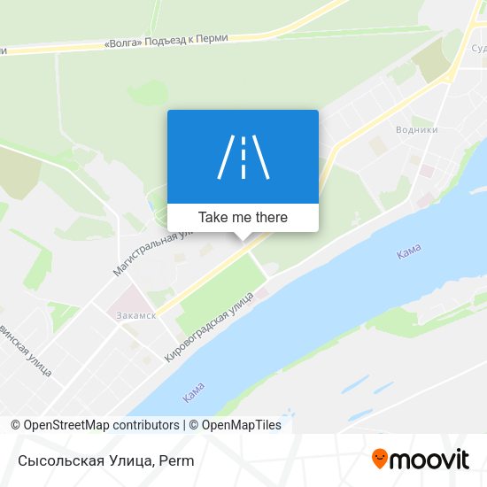 Сысольская Улица map