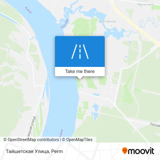 Тайшетская Улица map