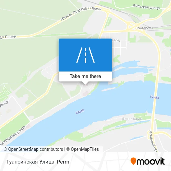 Туапсинская Улица map