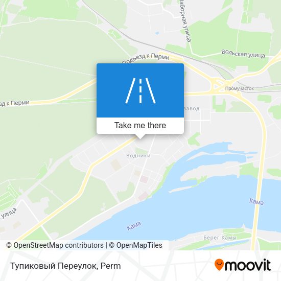 Тупиковый Переулок map
