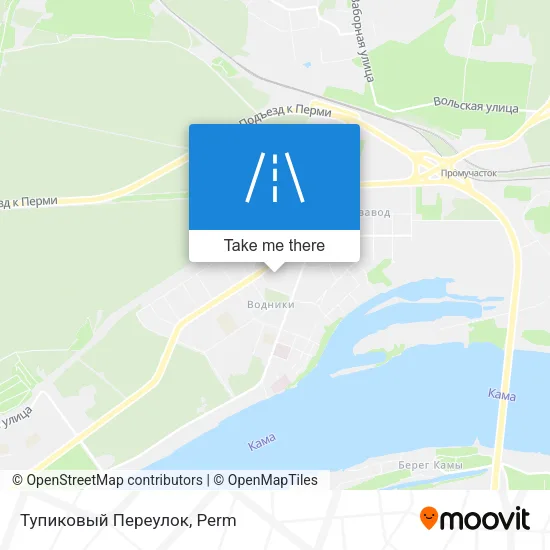 Тупиковый Переулок map