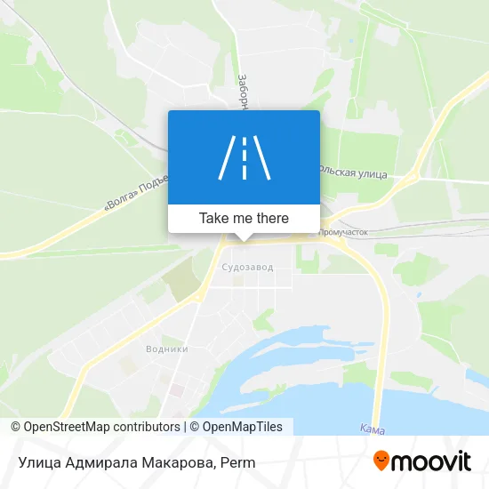 Улица Адмирала Макарова map