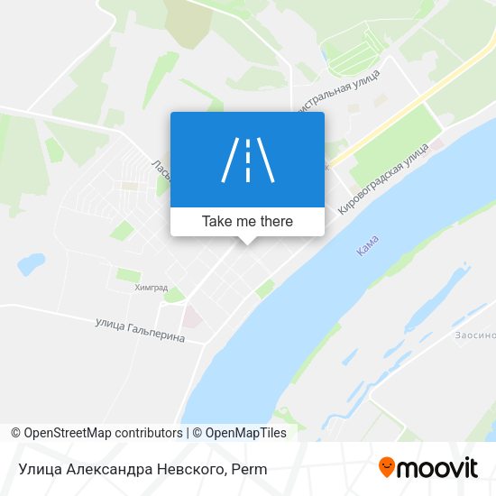 Улица Александра Невского map