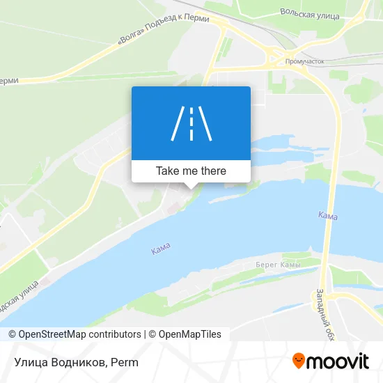 Улица Водников map