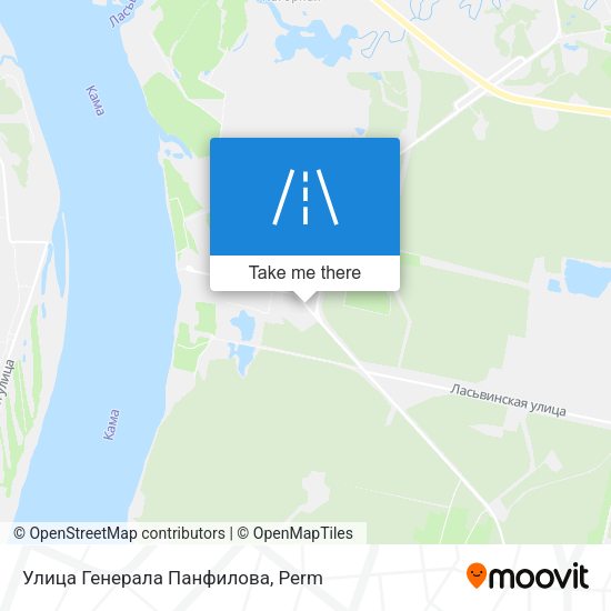 Улица Генерала Панфилова map