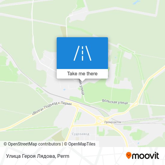 Улица Героя Лядова map