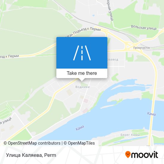 Улица Каляева map