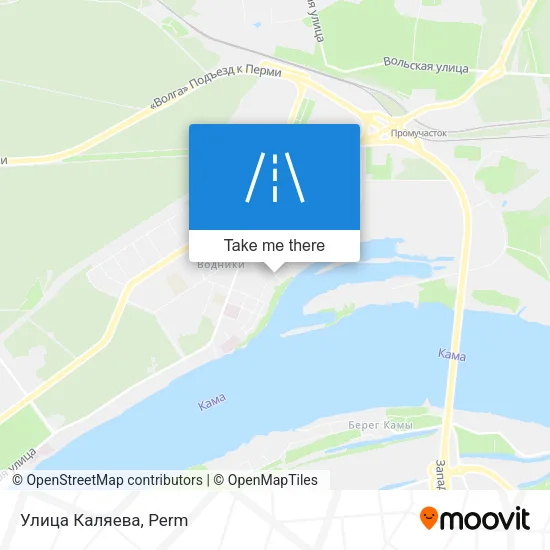 Улица Каляева map