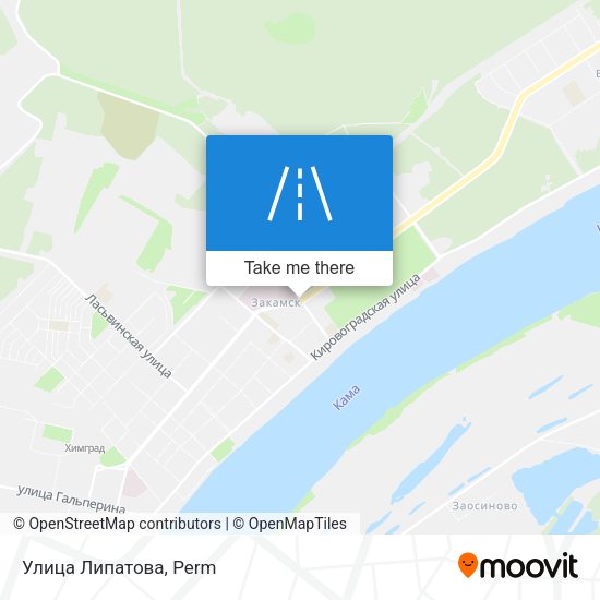 Улица Липатова map