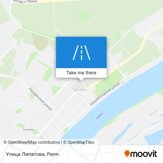 Улица Липатова map