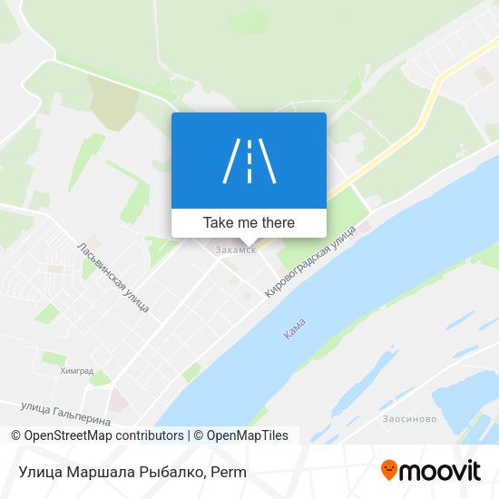 Улица Маршала Рыбалко map