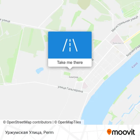 Уржумская Улица map