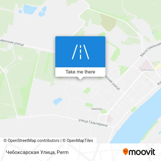 Чебоксарская Улица map