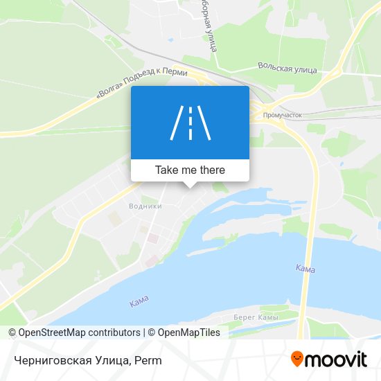 Черниговская Улица map