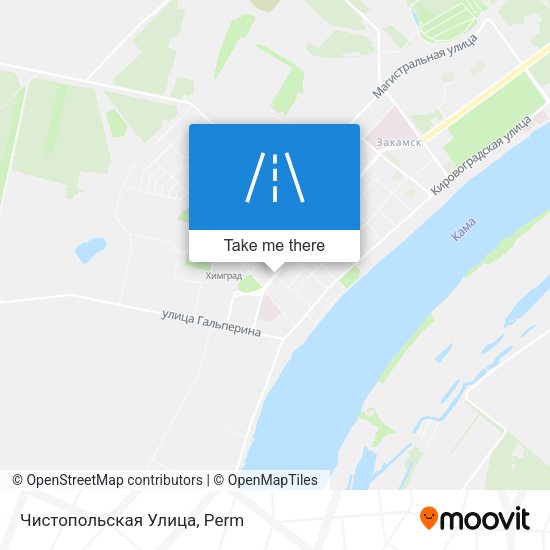 Чистопольская Улица map