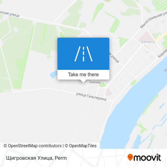 Щигровская Улица map