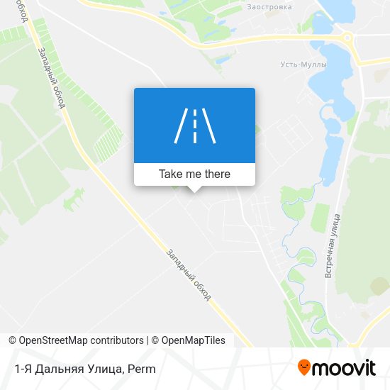 1-Я Дальняя Улица map
